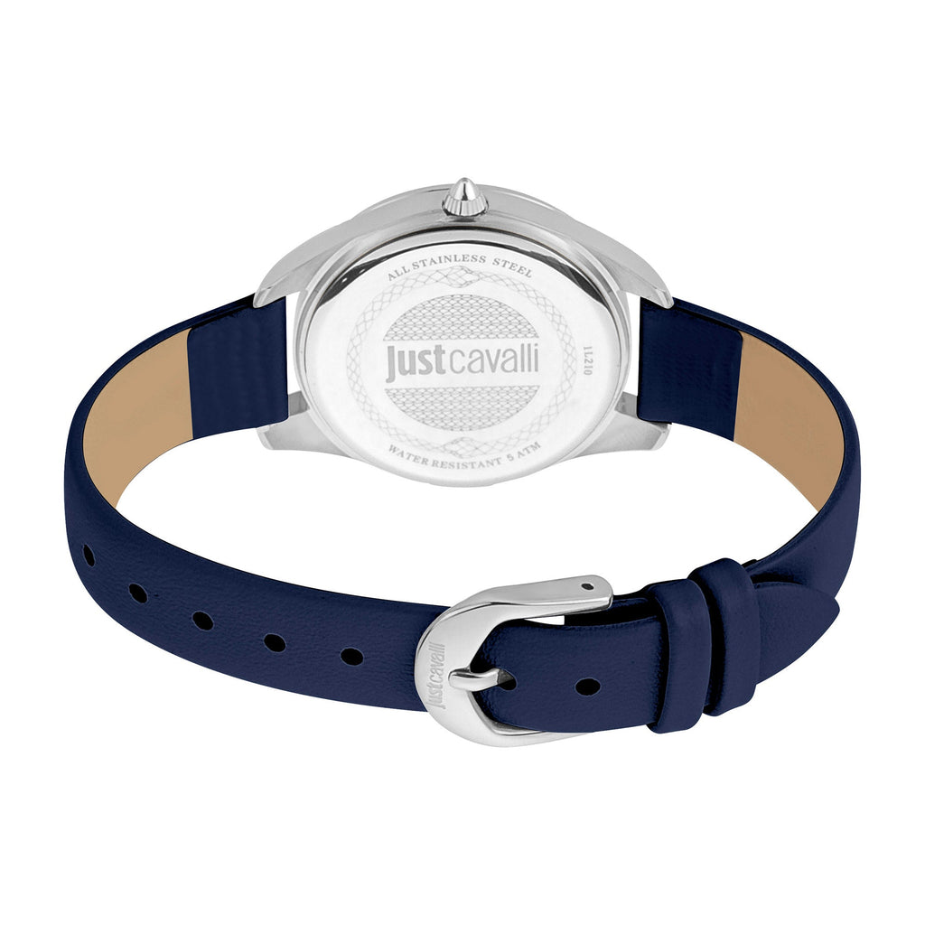 Just Cavalli Pantera Blue Leather -korean beauty