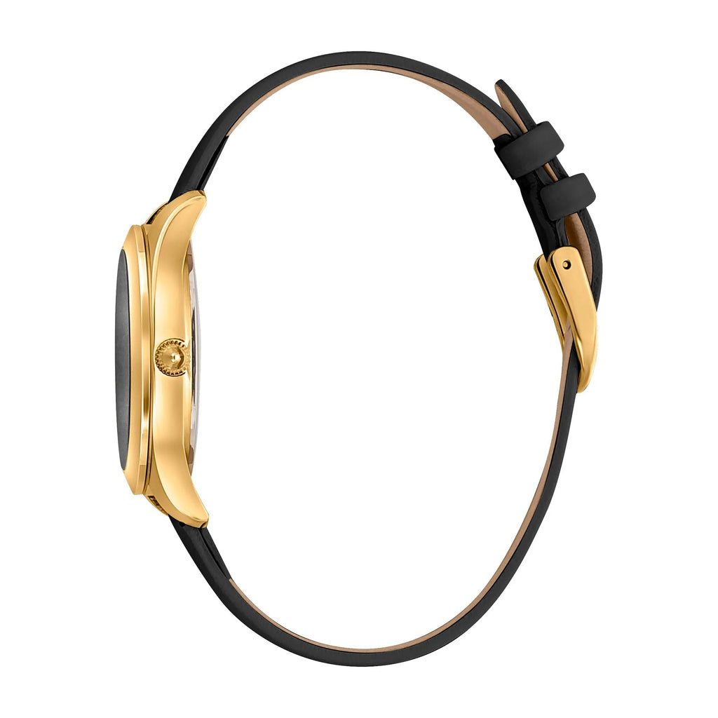 Just Cavalli Pantera Yellow Gold Leather -korean beauty