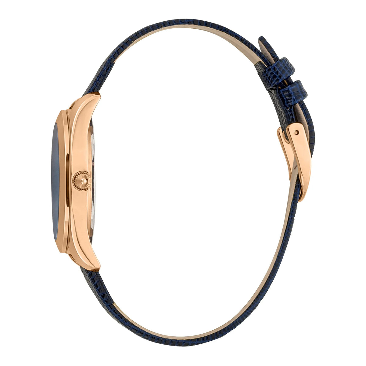 Just Cavalli Donna finezza Leather RG Blue -korean beauty