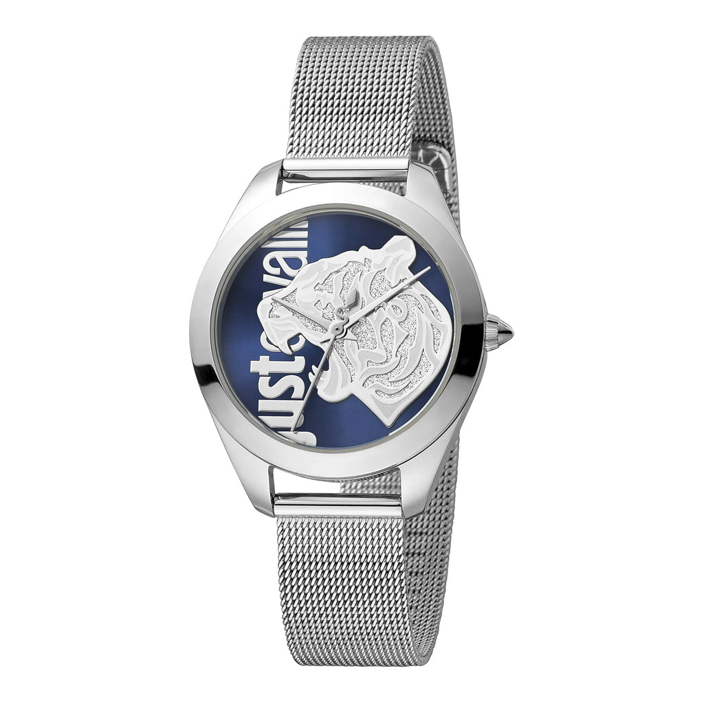 Just Cavalli Pantera Silver Blue -korean beauty