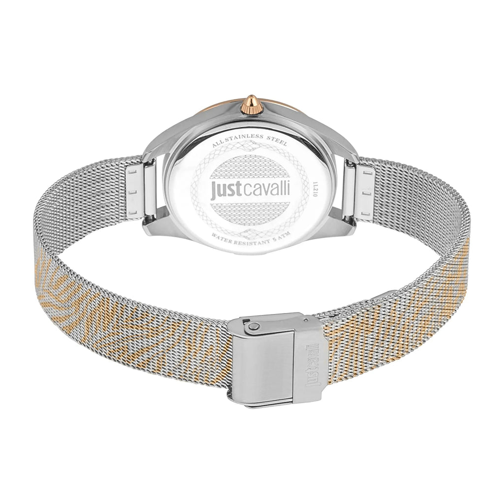 Just Cavalli Pantera Two Tones RG Silver -korean beauty