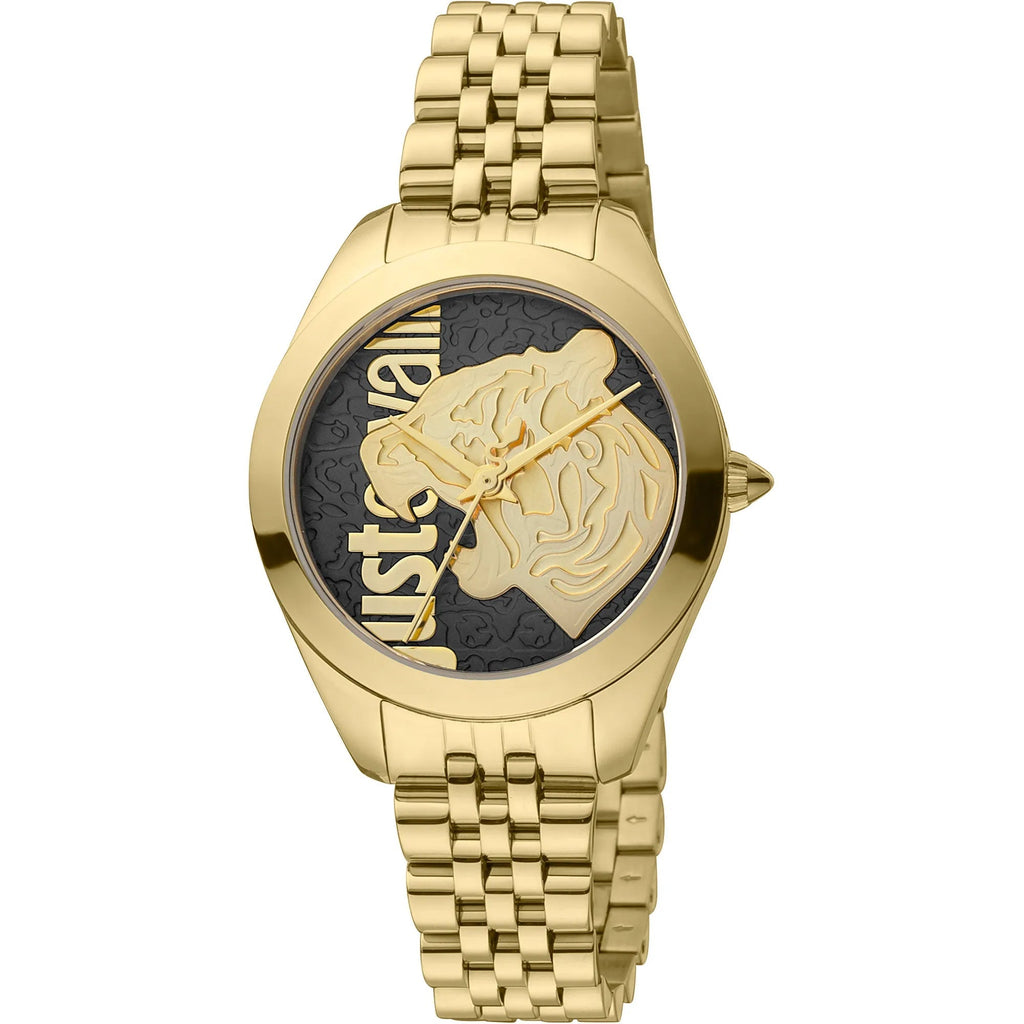 Just Cavalli Pantera Yellow Gold Black -korean beauty