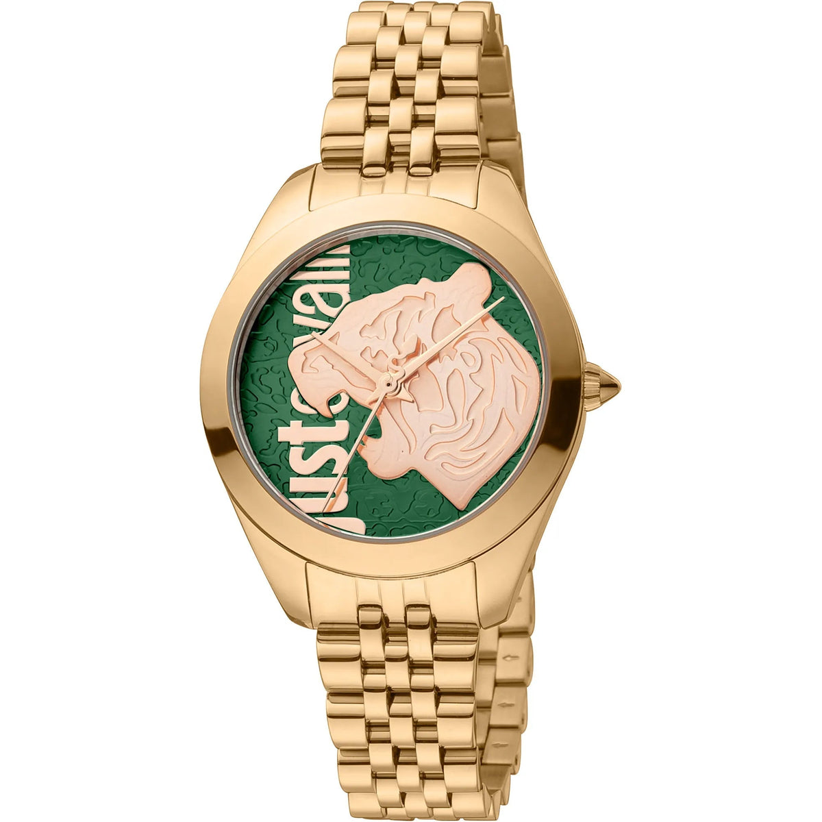 Just Cavalli Pantera Rose Gold Green -korean beauty