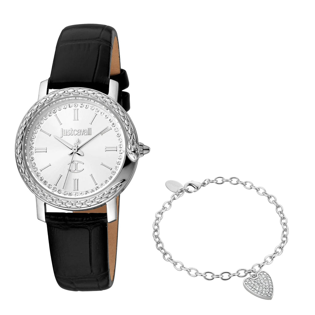 Just Cavalli Donna sempre Silver Leather -korean beauty