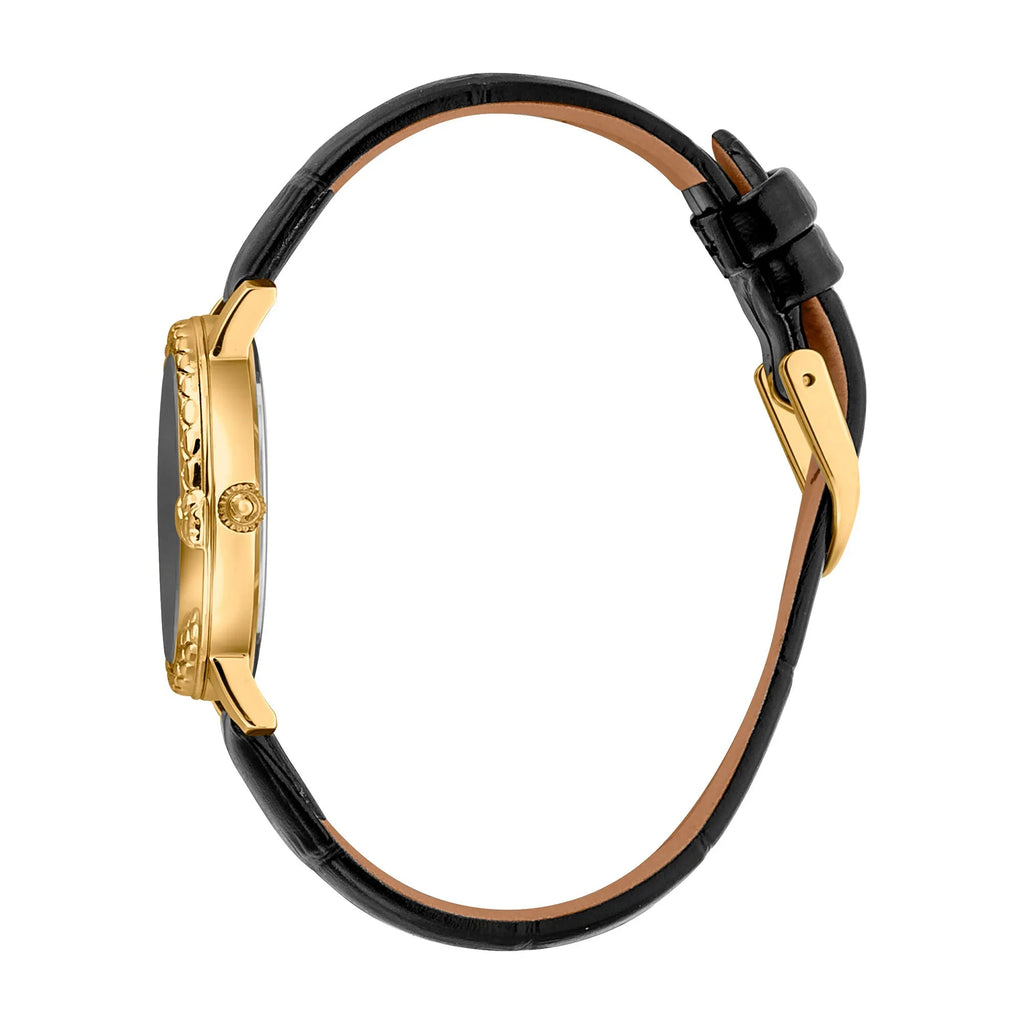 Just Cavalli Donna sempre Yellow Gold Leather -korean beauty