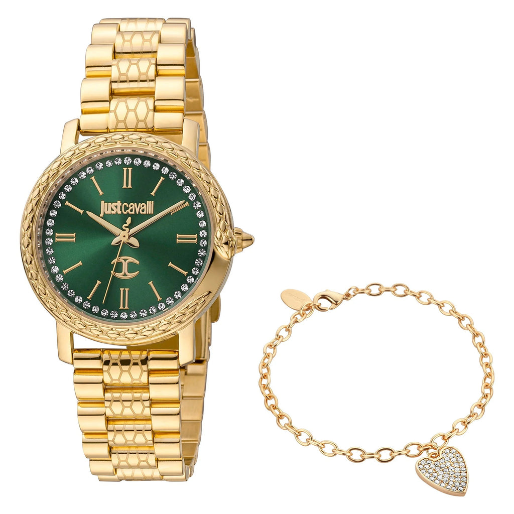 Just Cavalli Donna sempre Yellow Gold Green -korean beauty