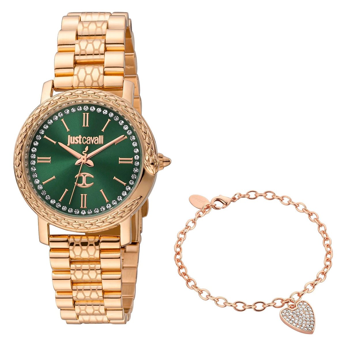 Just Cavalli Donna sempre Rose Gold Green -korean beauty
