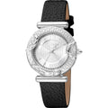 Just Cavalli JC Trama 2 Leather Black Silver -korean beauty