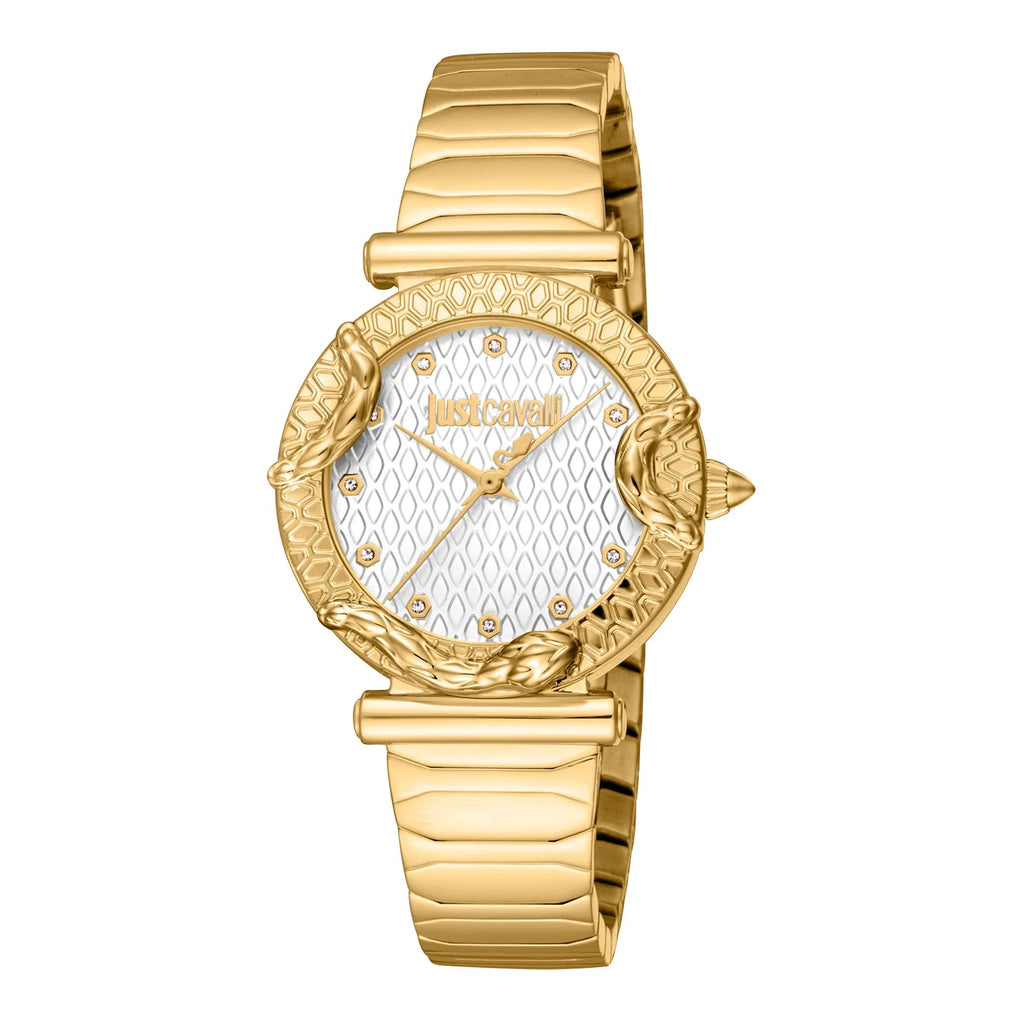 Just Cavalli Atrani Yellow Gold Silver -korean beauty