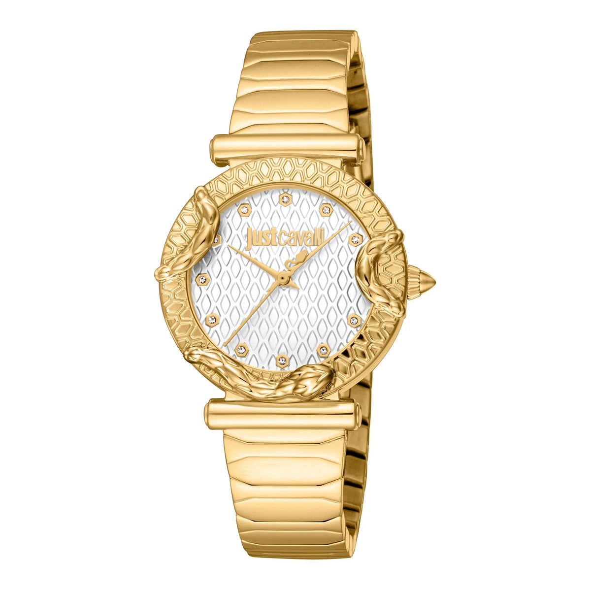 Just Cavalli Atrani Yellow Gold Silver -korean beauty