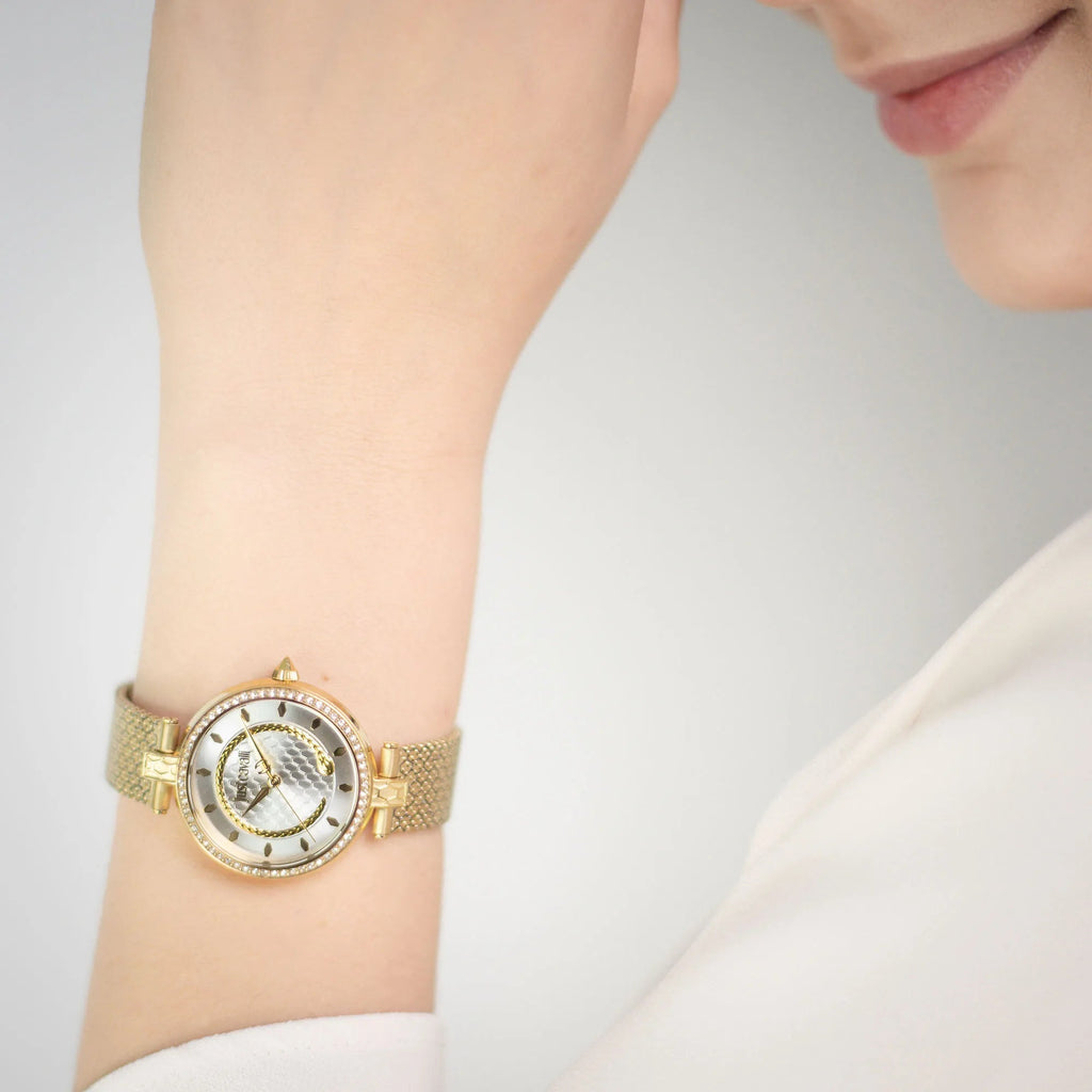 Just Cavalli Obsessive Snake Gold Silver -korean beauty
