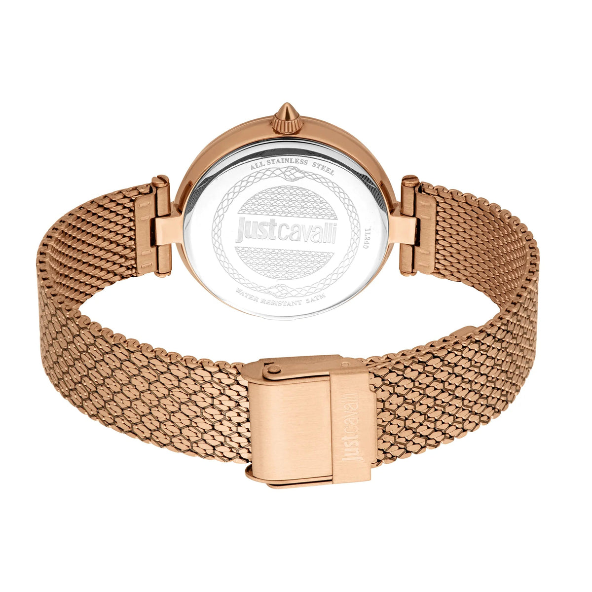 Just Cavalli Obsessive Snake Rose Gold Red -korean beauty