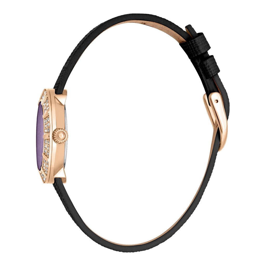Just Cavalli Eleganza Mini Leather Black RG -korean beauty