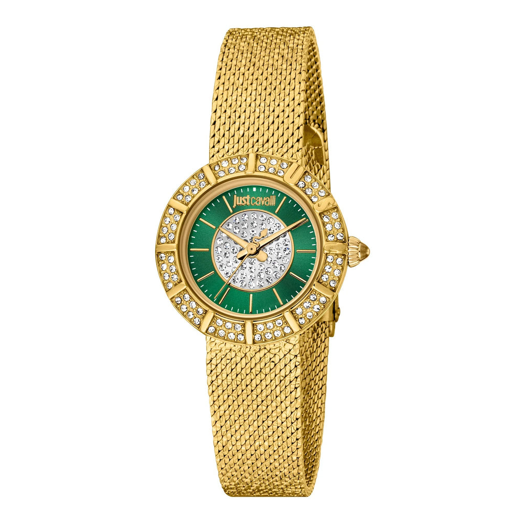 Just Cavalli Eleganza Mini Yellow Gold Green -korean beauty