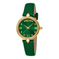 Just Cavalli Donna Leopardo Leather Green YG -korean beauty