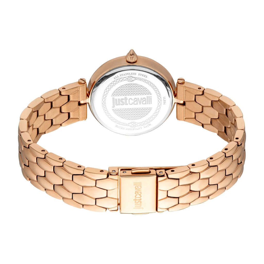 Just Cavalli Donna Leopardo Rose Gold Pink -korean beauty