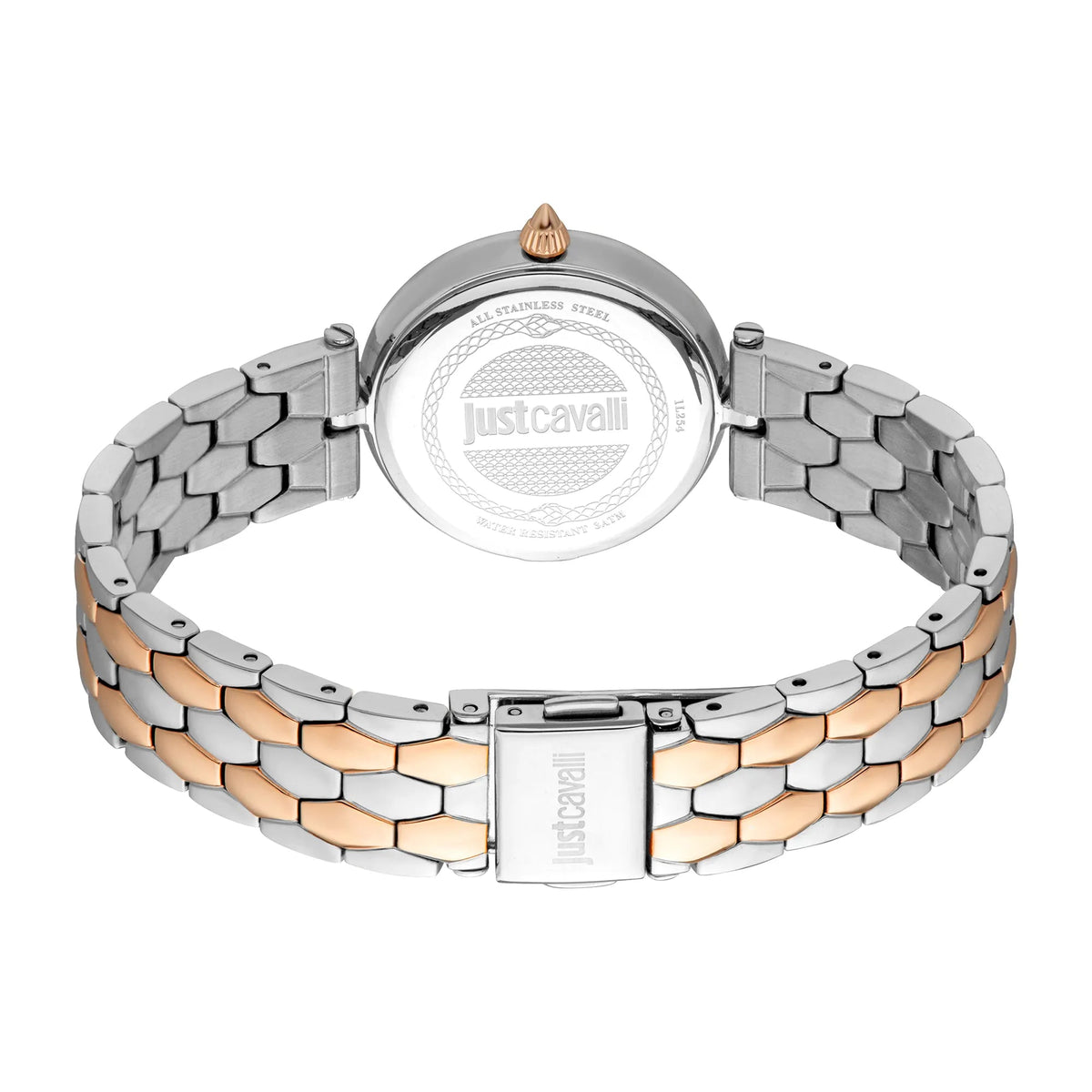 Just Cavalli Donna Leopardo Two Tones RG Silver -korean beauty