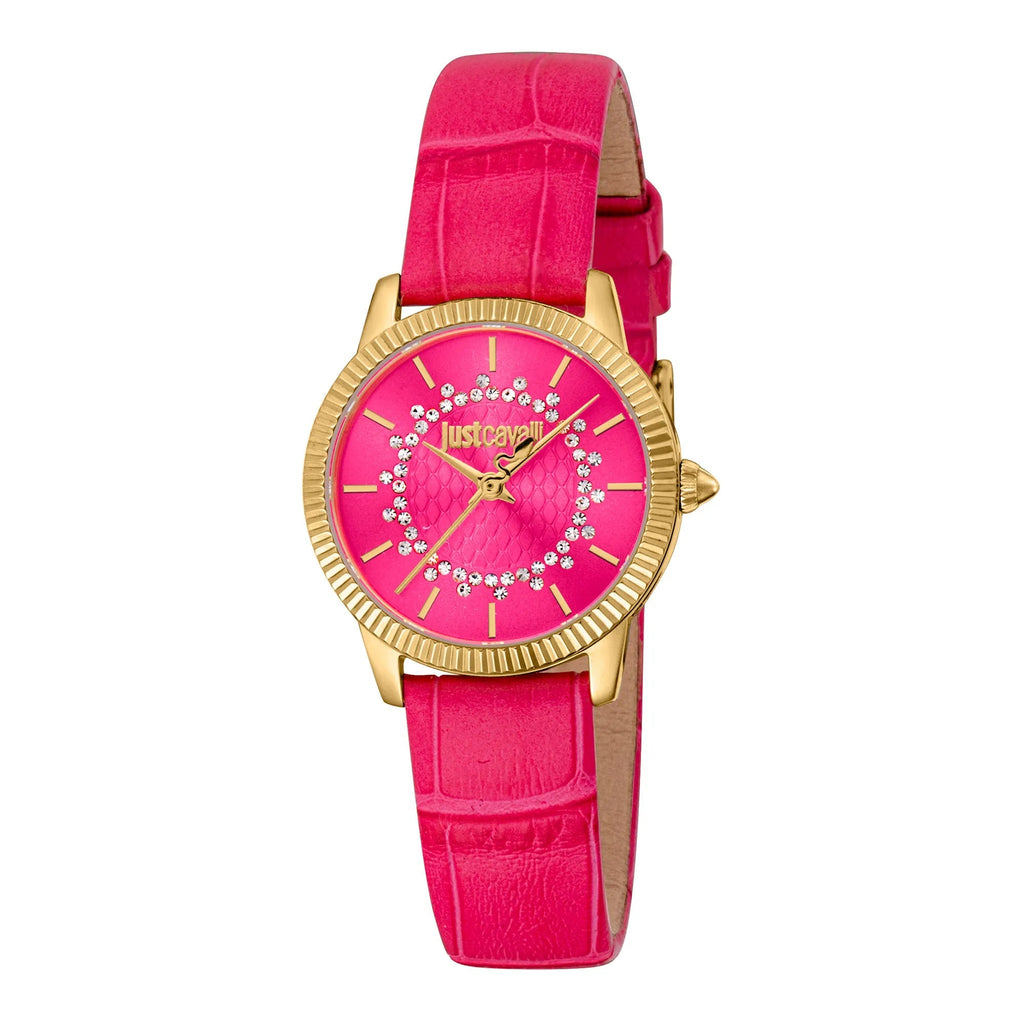 Just Cavalli Daydreamer Leather Pink YG -korean beauty