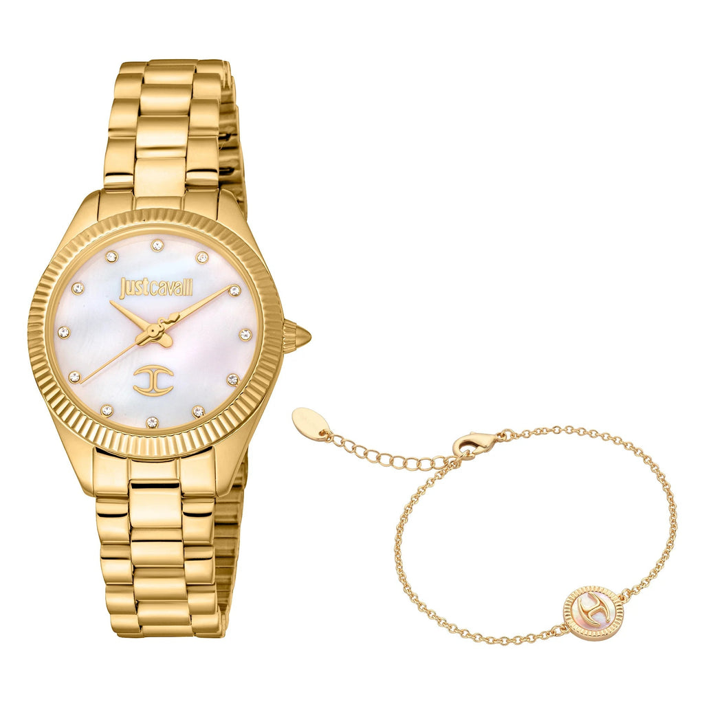 Just Cavalli Pacentro Yellow Gold MOP -korean beauty