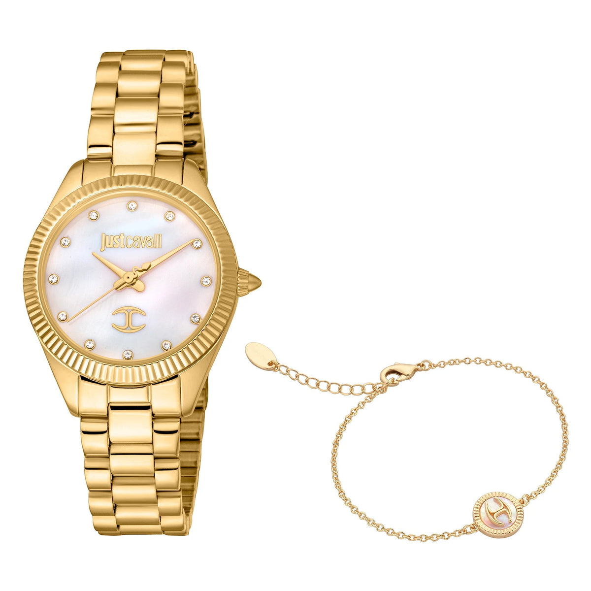 Just Cavalli Pacentro Yellow Gold MOP -korean beauty