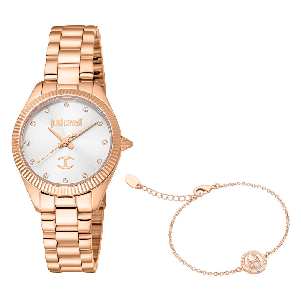 Just Cavalli Pacentro Yellow Gold Silver Grey -korean beauty