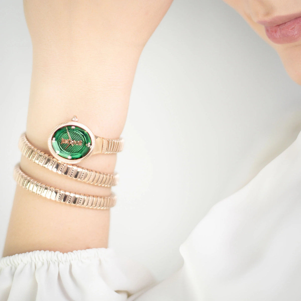 Just Cavalli After Party Rose Gold Green -korean beauty
