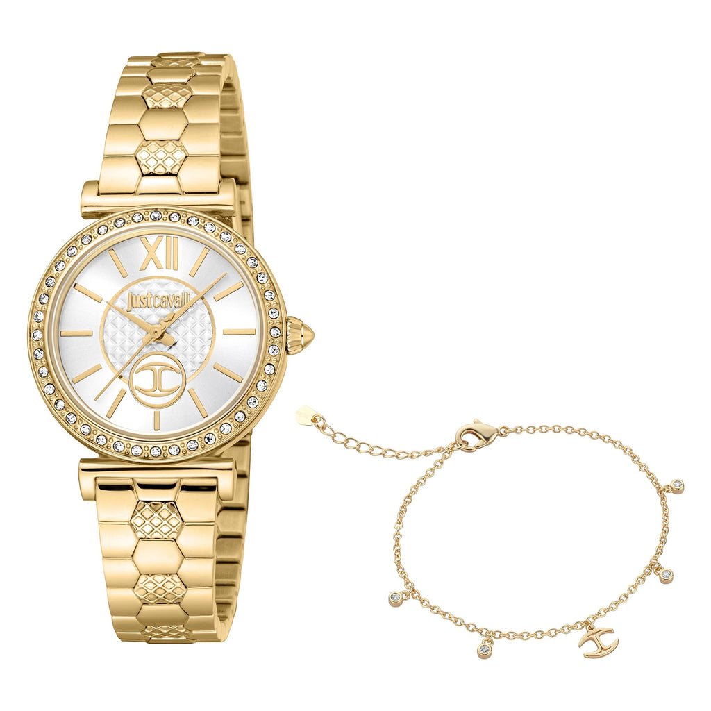 Just Cavalli Varenna Yellow Gold Silver -korean beauty