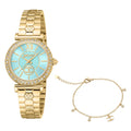 Just Cavalli Varenna Yellow Gold Turquoise -korean beauty