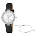 Just Cavalli Savoca Leather Black Silver -korean beauty