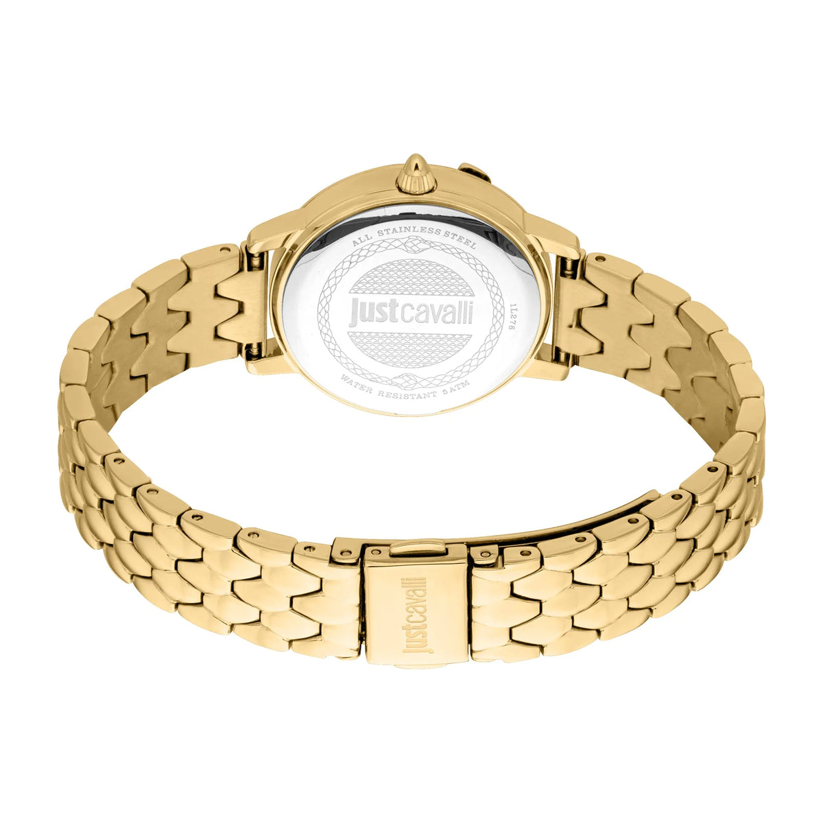 Just Cavalli Viperized Yellow Gold Silver MOP -korean beauty