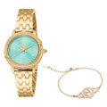 Just Cavalli Viperized Yellow Gold Turquoise -korean beauty