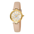 Just Cavalli Modena Leather Beige Yellow Gold -korean beauty