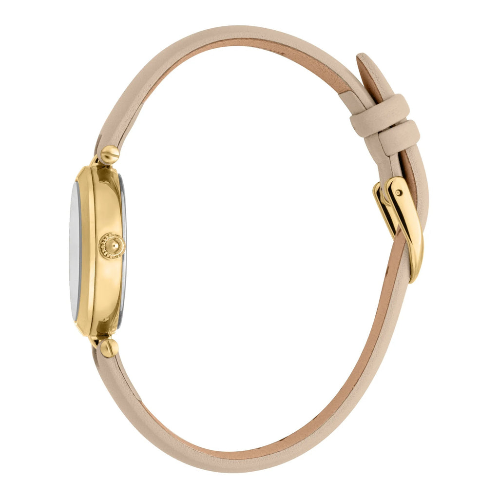 Just Cavalli Modena Leather Beige Yellow Gold -korean beauty