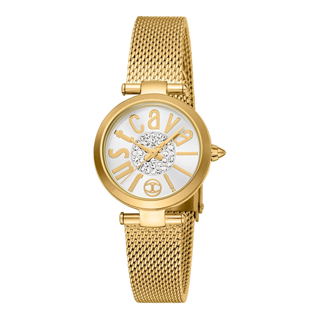 Just Cavalli Modena Mesh Yellow Gold -korean beauty
