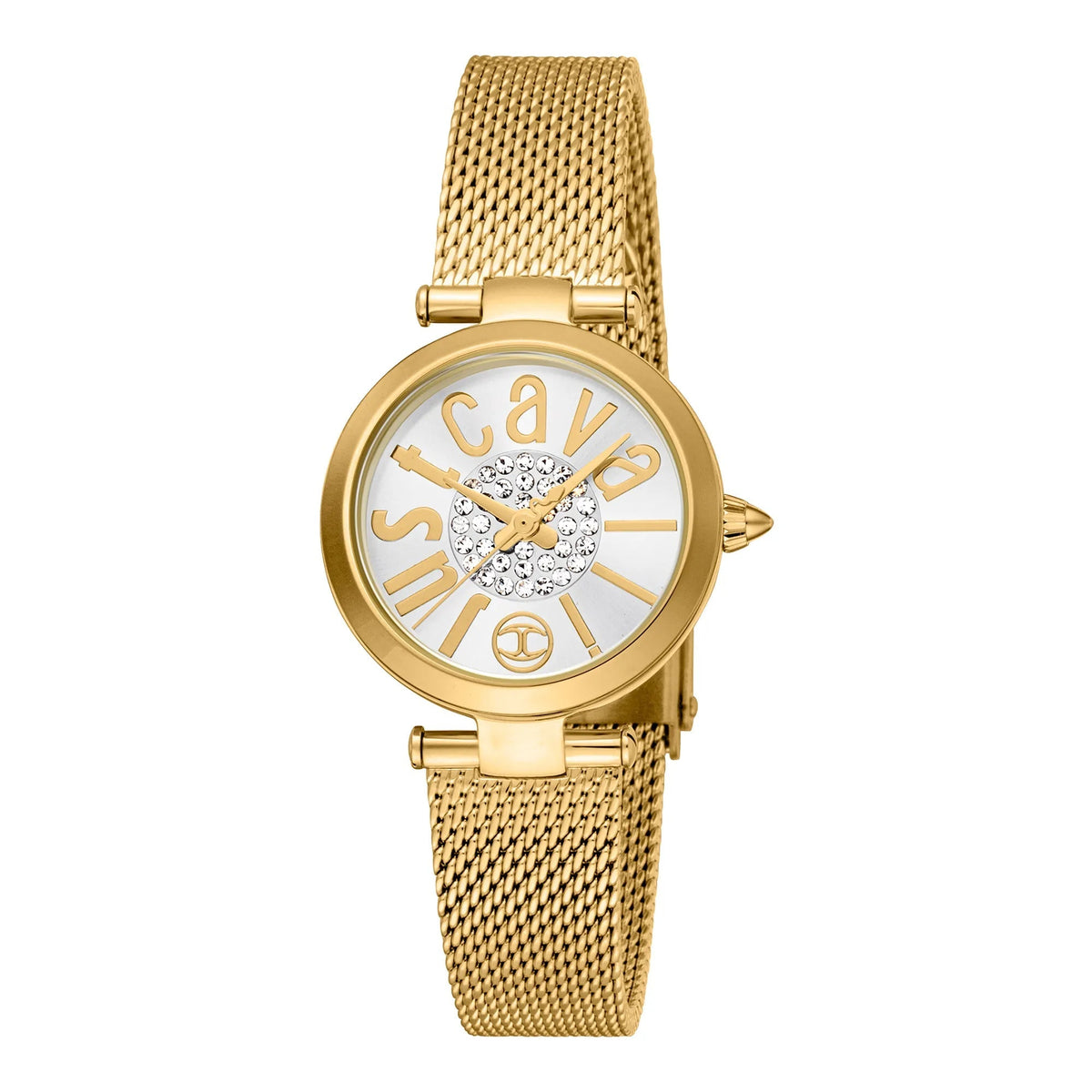 Just Cavalli Modena Mesh Yellow Gold -korean beauty