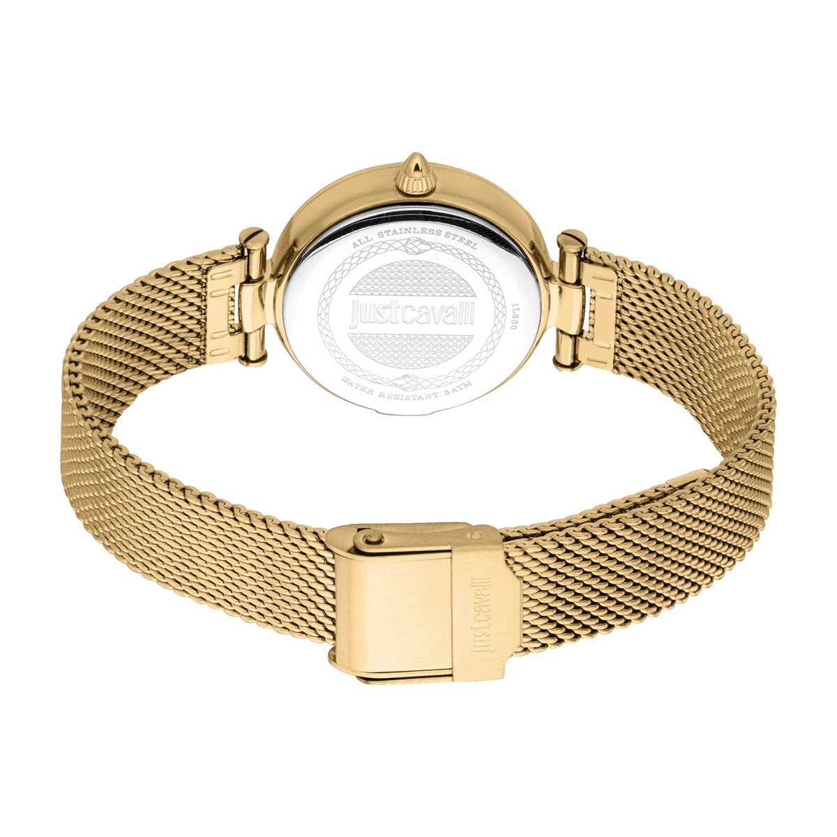 Just Cavalli Modena Mesh Yellow Gold -korean beauty