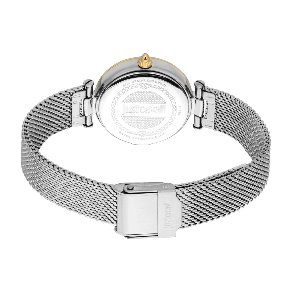Just Cavalli Modena Mesh Silver YG Multicolor -korean beauty