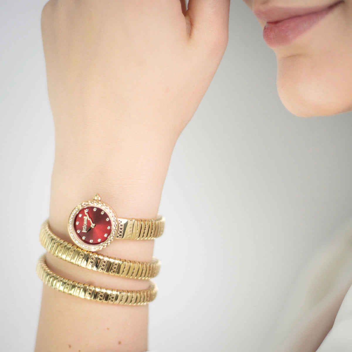 Just Cavalli Enchanting Yellow Gold Red -korean beauty