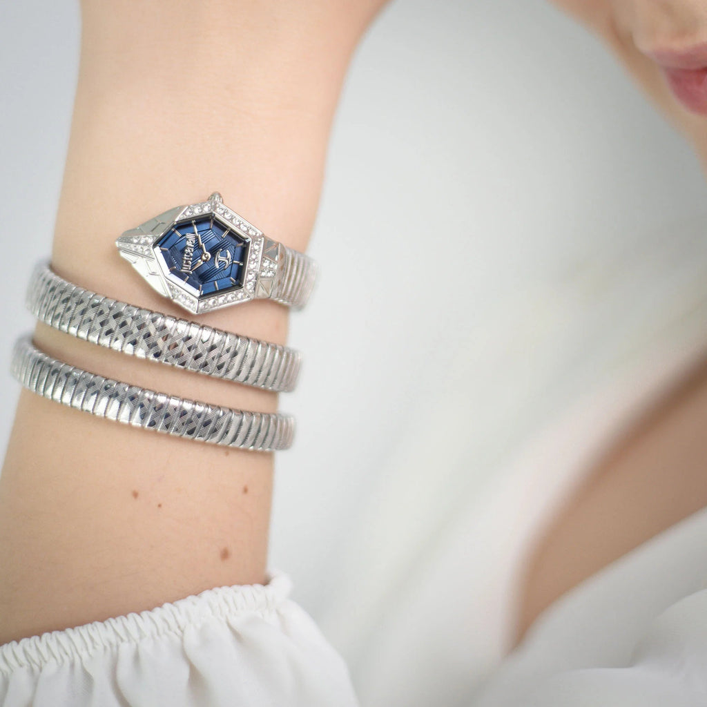 Just Cavalli Mesmerizing Silver Blue -korean beauty