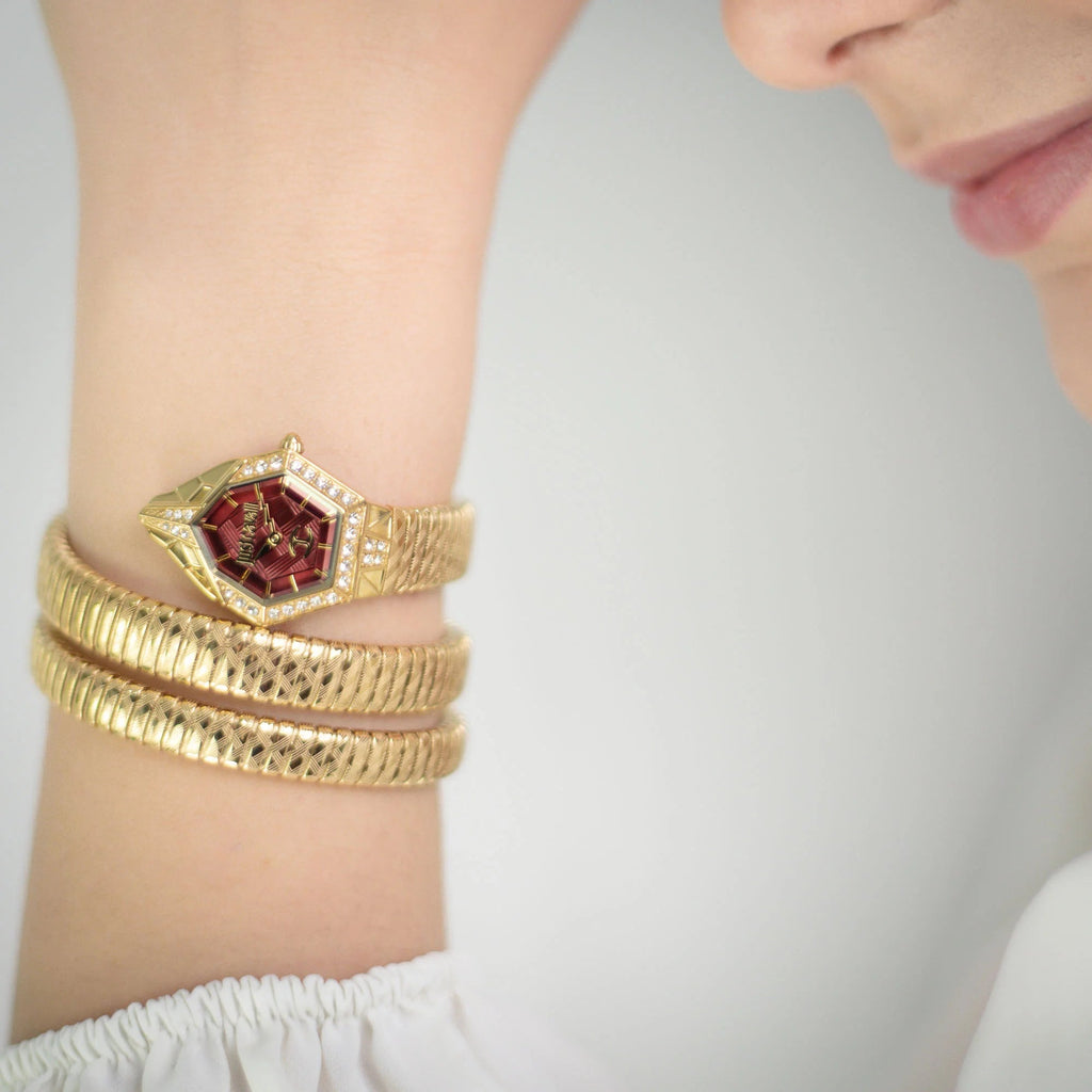 Just Cavalli Mesmerizing Yellow Gold Red -korean beauty