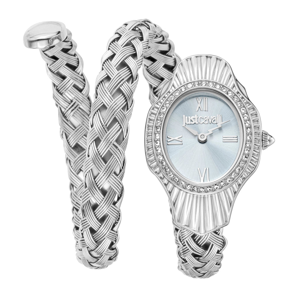 Just Cavalli Twined Silver Turquoise -korean beauty