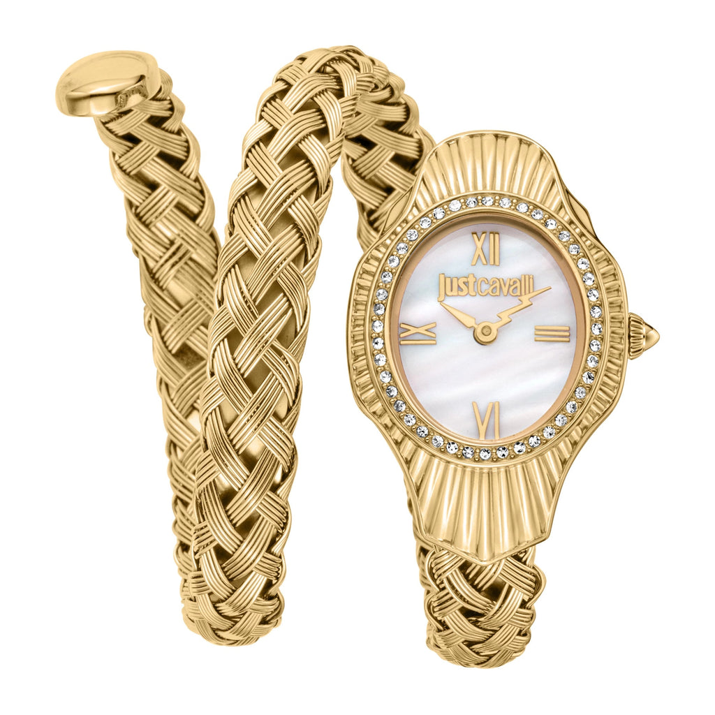 Just Cavalli Twined Yellow Gold MOP -korean beauty