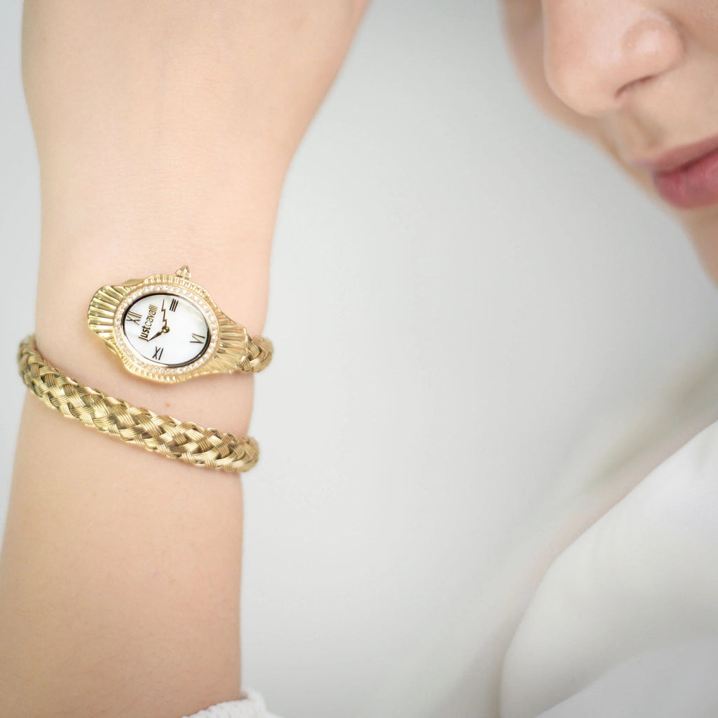 Just Cavalli Twined Yellow Gold MOP -korean beauty