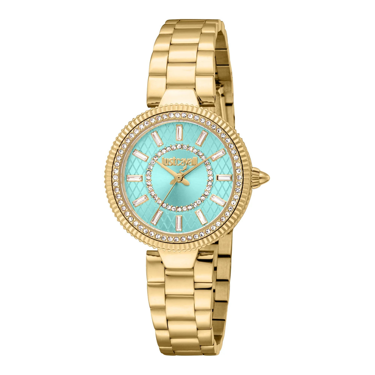 Just Cavalli Ostentatious Yellow Gold Turquoise -korean beauty
