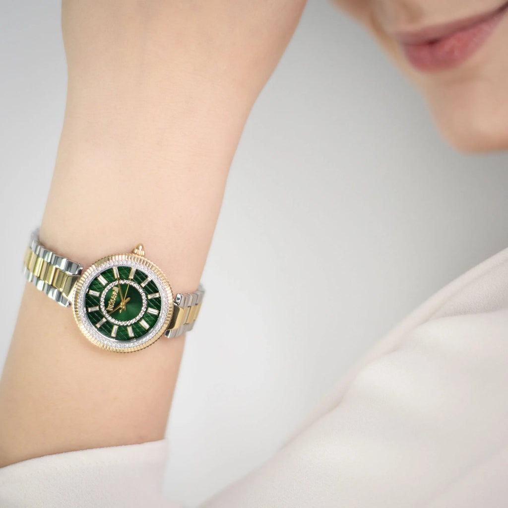 Just Cavalli Ostentatious Yellow Gold Green -korean beauty