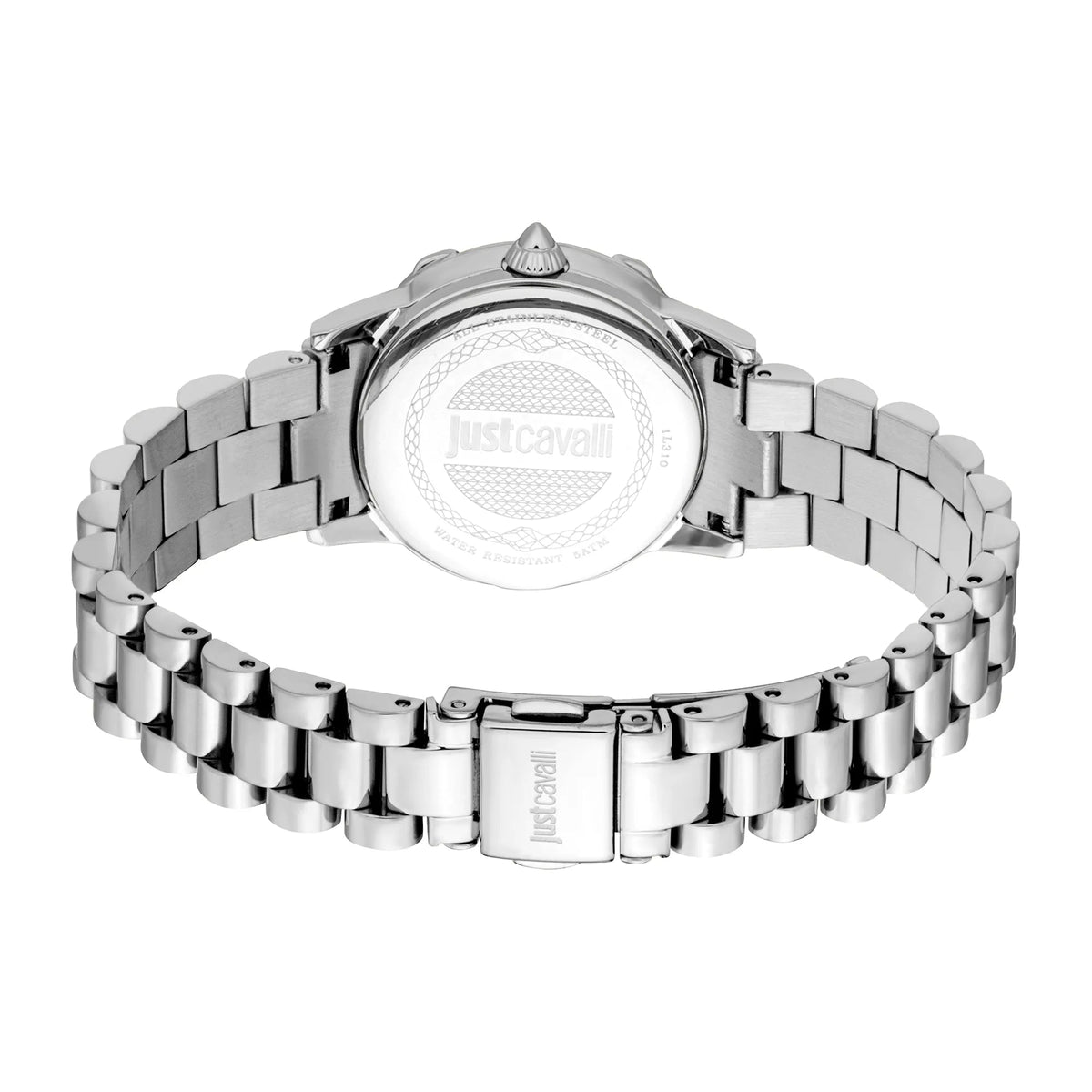 Just Cavalli Fiorenza Snake Silver -korean beauty