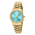 Just Cavalli Fiorenza Snake Yellow Gold Turquoise -korean beauty
