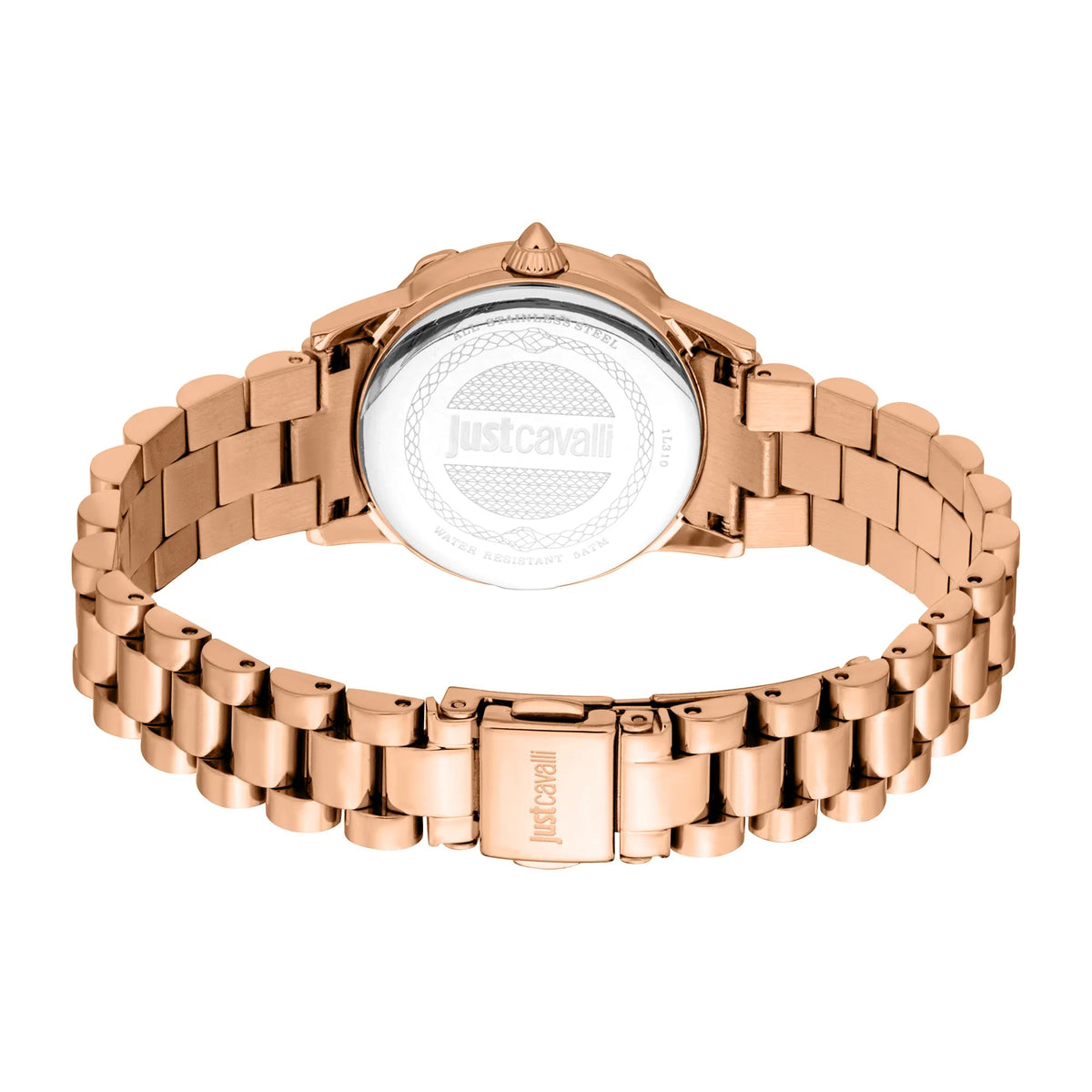 Just Cavalli Fiorenza Snake Rose Gold Violet -korean beauty