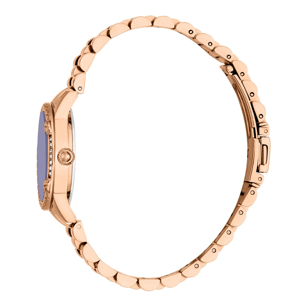 Just Cavalli Fiorenza Snake Rose Gold Violet -korean beauty