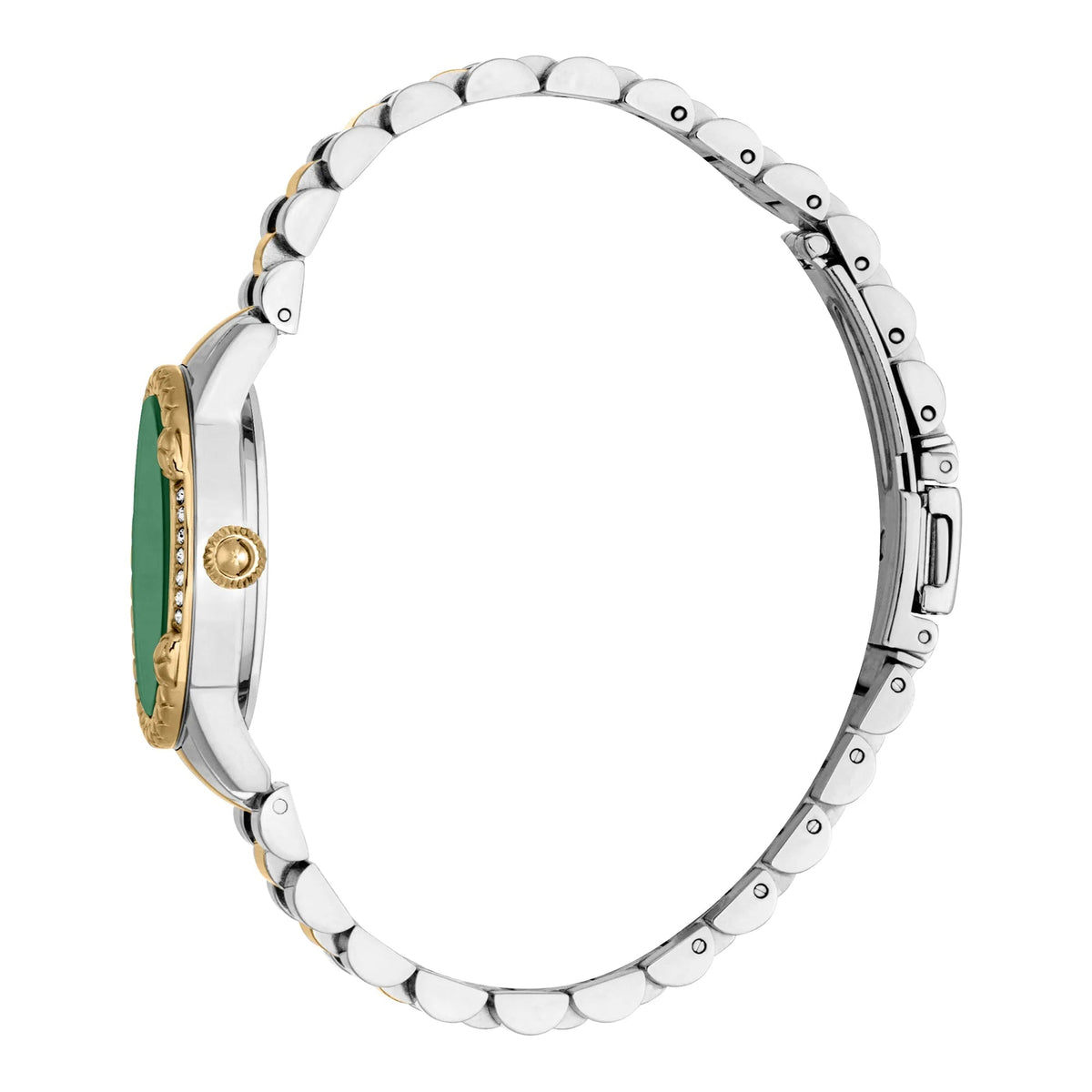 Just Cavalli Fiorenza Snake Two Tones YG Green -korean beauty